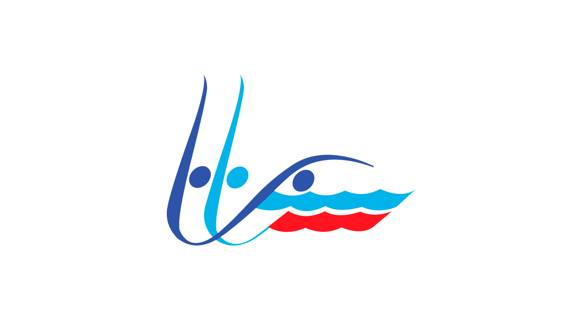 Логотип фонда: Федерация плавания и синхронного плавания Ленинградской области